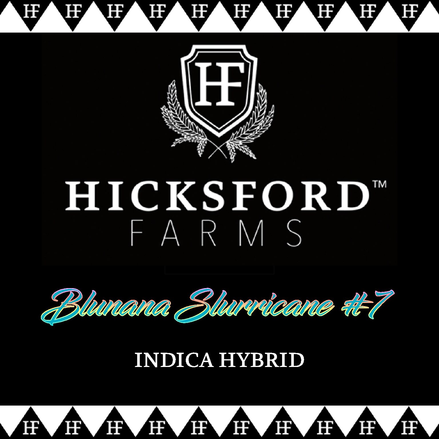 Blunana Slurricane Strain Card Hicksford Farms